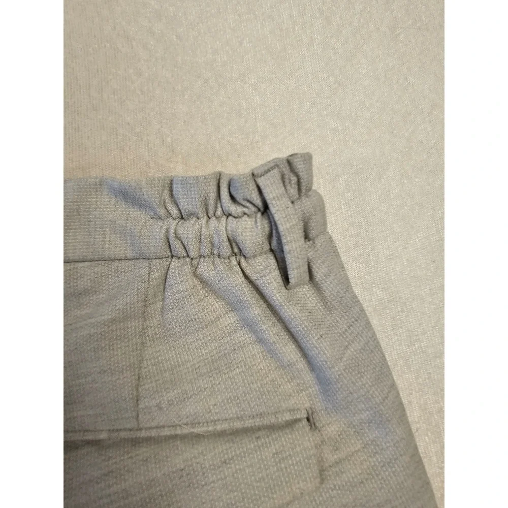 Maczoo Gray Wool Blend Modern Fit Trousers Designed‎ in Italy Size 48 WR569